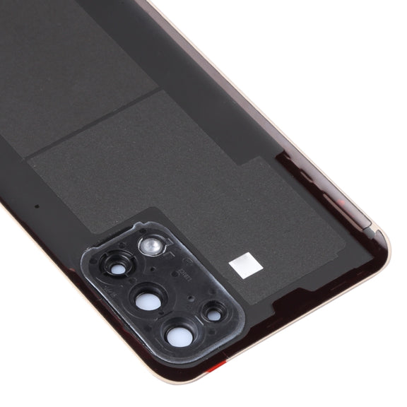 For OPPO Reno5 K PEGM10 Original Battery Back Cover (Orange)