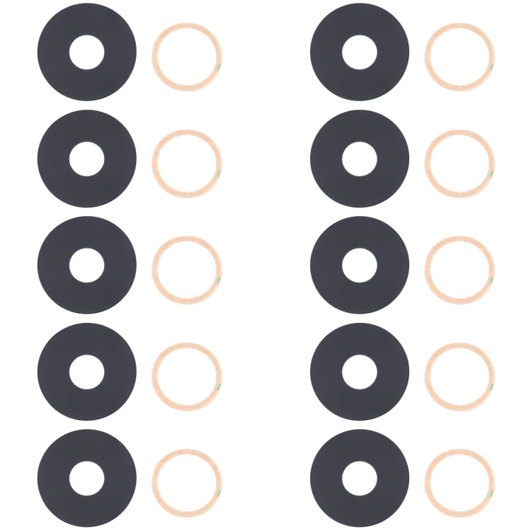 For Infinix Zero 4 / Zero 4 Plus X602 10pcs Back Camera Lens - Camera Parts by PMc TechLife | Online Shopping South Africa | PMc TechLife | Buy Now Pay Later Mobicred