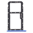 For ZTE Blade A52 SIM Card Tray + SIM Card Tray / Micro SD Card Tray (Blue) - For ZTE by PMc TechLife | Online Shopping South Africa | PMc TechLife | Buy Now Pay Later Mobicred