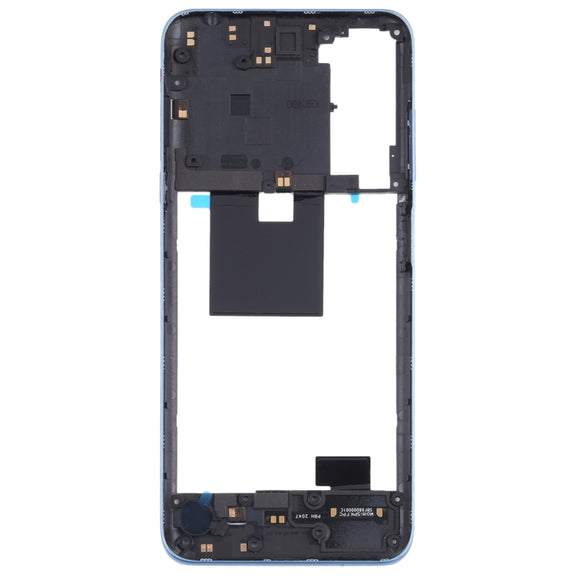 Original Middle Frame Bezel Plate for TCL 20S (Blue)