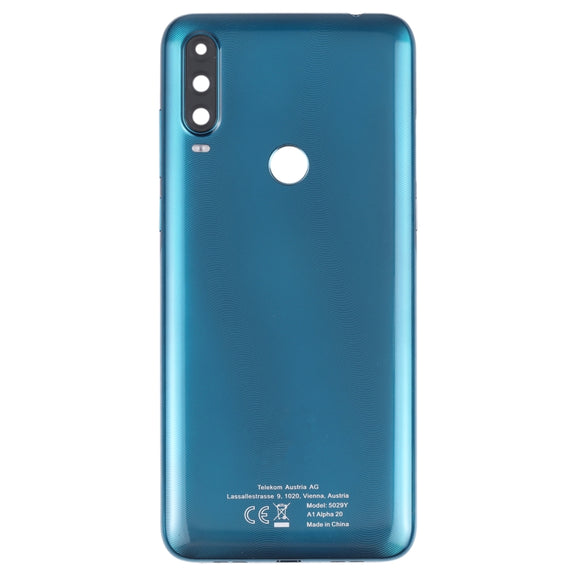 For Alcatel 3L(2020) 5029 5029Y Battery Back Cover  (Green)