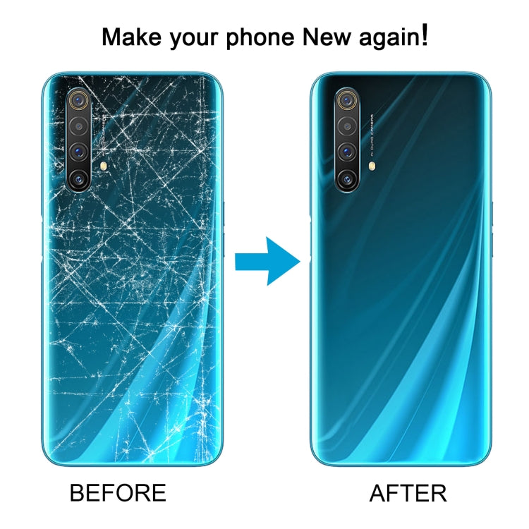 For OPPO Realme X3 / Realme X3 SuperZoom Battery Back Cover (Blue) - Back Cover by PMC TechLife | Online Shopping South Africa | PMC TechLife | Buy Now Pay Later Mobicred