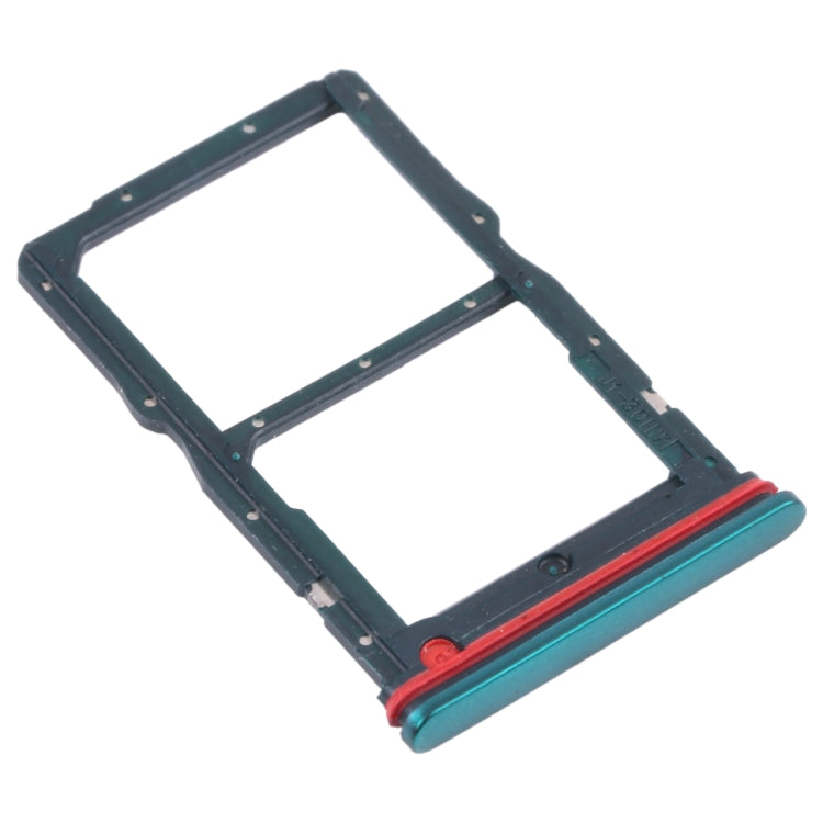 SIM Card Tray + NM Card Tray for Huawei nova 7 SE 5G Youth (Green) - Card Socket by PMc TechLife | Online Shopping South Africa | PMc TechLife | Buy Now Pay Later Mobicred