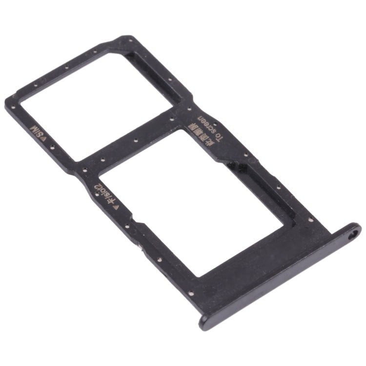 SIM Card Tray + SIM Card Tray / Micro SD Card Tray for Huawei Enjoy 20 5G (Black) - Card Socket by PMc TechLife | Online Shopping South Africa | PMc TechLife | Buy Now Pay Later Mobicred