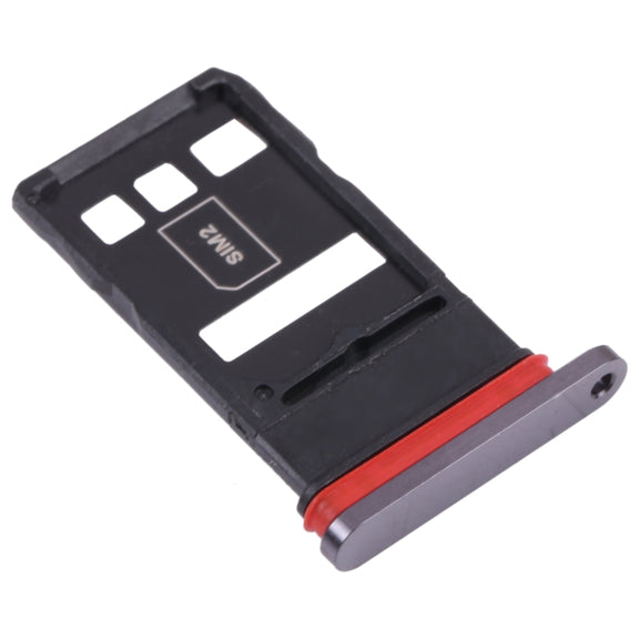 SIM Card Tray + SIM Card Tray for Honor 30 Pro+(Black)