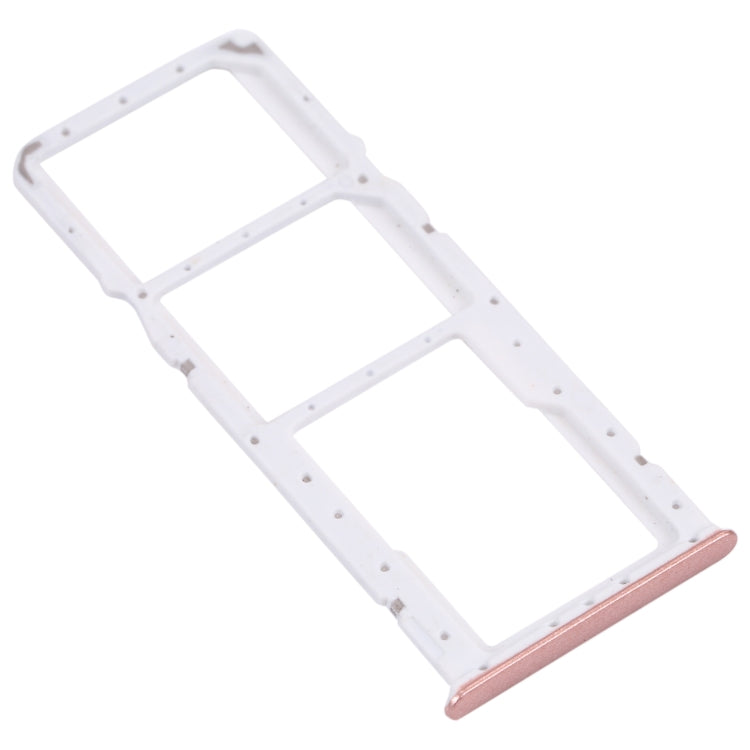 SIM Card Tray + SIM Card Tray + Micro SD Card Tray for Huawei Y9 (2018) (Pink) - Card Socket by PMc TechLife | Online Shopping South Africa | PMc TechLife | Buy Now Pay Later Mobicred