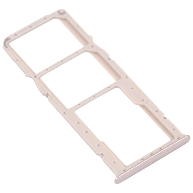 SIM Card Tray + SIM Card Tray + Micro SD Card Tray for Huawei Y9 (2018) (Gold) - Card Socket by PMc TechLife | Online Shopping South Africa | PMc TechLife | Buy Now Pay Later Mobicred
