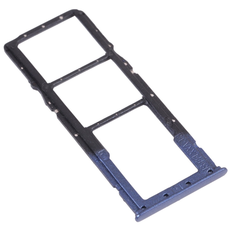 SIM Card Tray + SIM Card Tray + Micro SD Card Tray for Huawei Y9 (2018)(Blue) - Card Socket by PMc TechLife | Online Shopping South Africa | PMc TechLife | Buy Now Pay Later Mobicred