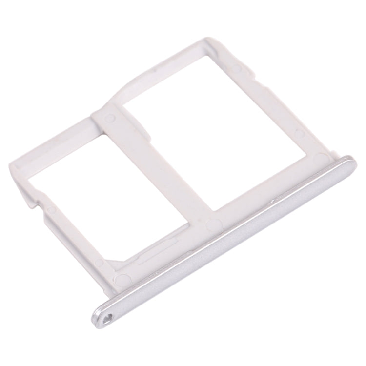 Nano SIM Card Tray + Micro SD Card Tray for LG K31 LM-K300Q, LMK300, LGL355DL (Silver) - For LG by PMc TechLife | Online Shopping South Africa | PMc TechLife | Buy Now Pay Later Mobicred