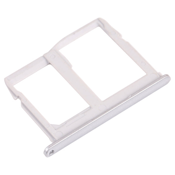 Nano SIM Card Tray + Micro SD Card Tray for LG K31 LM-K300Q, LMK300, LGL355DL (Silver)