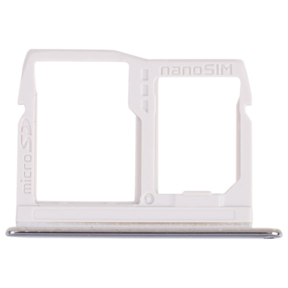 Nano SIM Card Tray + Micro SD Card Tray for LG Stylo 6 / K71 LMQ730HA, LM-Q730HA, LMQ730TM, LM-Q730TM (Grey)