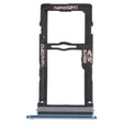 Nano SIM Card Tray + Nano SIM Card Tray / Micro SD Card Tray for LG G8S ThinQ LMG810, LM-G810, LMG810EAW (Blue) - For LG by PMc TechLife | Online Shopping South Africa | PMc TechLife | Buy Now Pay Later Mobicred