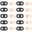 10 PCS Back Camera Lens for LG K40 / LG K12 / LG K12 Plus / LG X4 (2019) LMX420, LMX420EMW, LM-X420 - For LG by PMC TechLife | Online Shopping South Africa | PMC TechLife | Buy Now Pay Later Mobicred