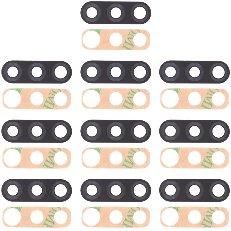 10 PCS Back Camera Lens for LG K50S LMX540HM, LM-X540, LM-X540BMW, LMX540BMW - For LG by PMc TechLife | Online Shopping South Africa | PMc TechLife | Buy Now Pay Later Mobicred