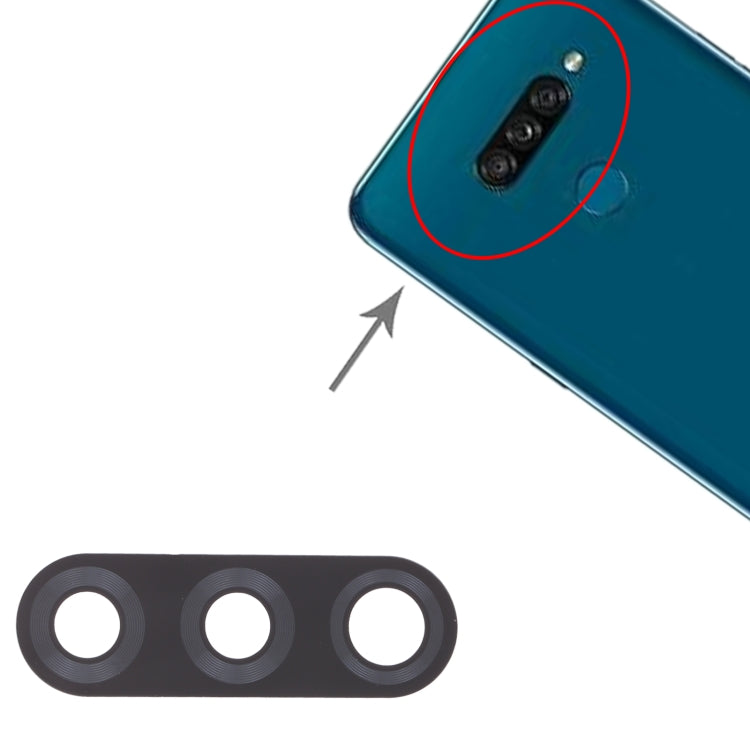 10 PCS Back Camera Lens for LG K50S LMX540HM, LM-X540, LM-X540BMW, LMX540BMW - For LG by PMc TechLife | Online Shopping South Africa | PMc TechLife | Buy Now Pay Later Mobicred