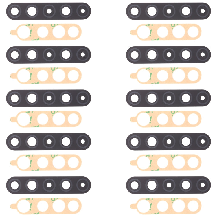 10 PCS Back Camera Lens for LG K61 LMQ630EAW, LM-Q630EAW, LM-Q630 - For LG by PMC TechLife | Online Shopping South Africa | PMC TechLife | Buy Now Pay Later Mobicred