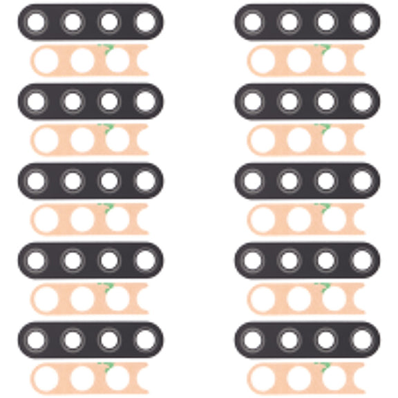 10 PCS Back Camera Lens for LG K51 / Q51 LM-Q510N K500MM