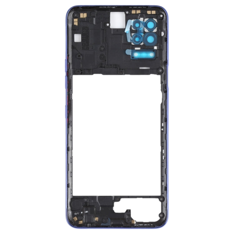 Middle Frame Bezel Plate for LG Q52 / K62 (Blue) - For LG by PMc TechLife | Online Shopping South Africa | PMc TechLife | Buy Now Pay Later Mobicred