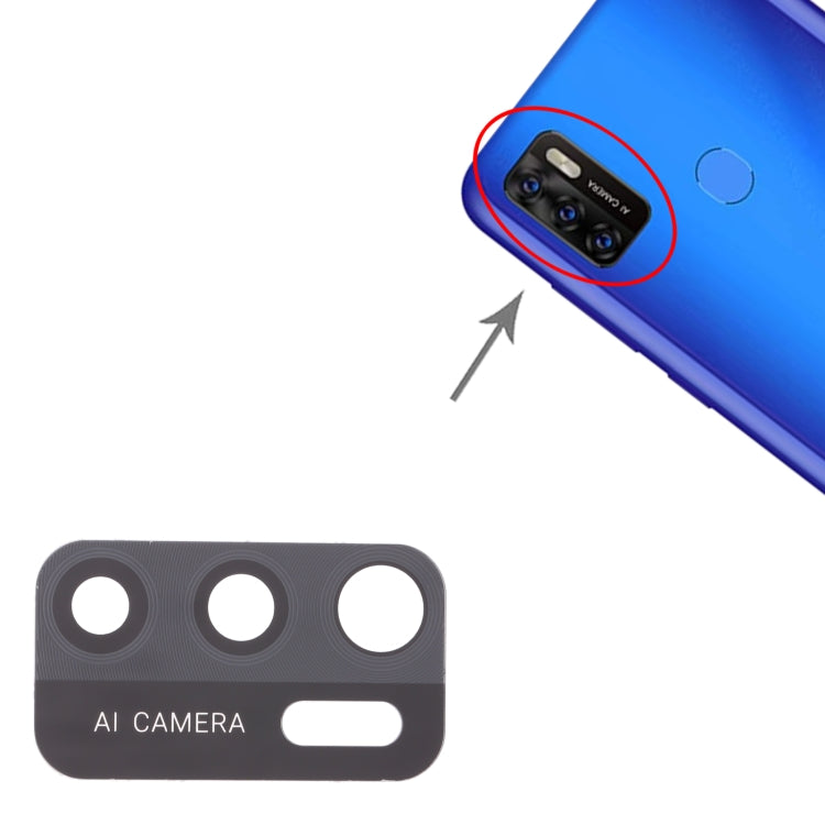 10 PCS Back Camera Lens for ZTE Blade A7s 2020 - For ZTE by PMc TechLife | Online Shopping South Africa | PMc TechLife | Buy Now Pay Later Mobicred