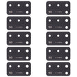 For OPPO A55 5G PEMM00, PEMM20, PEMT00, PEMT20 10pcs Back Camera Lens - Camera Series by PMc TechLife | Online Shopping South Africa | PMc TechLife | Buy Now Pay Later Mobicred