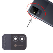 For OPPO Realme Narzo 50i RMX3235 10pcs Back Camera Lens (Black)