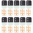 For OPPO Realme Narzo 50i RMX3235 10pcs Back Camera Lens (Green) - Camera Series by PMc TechLife | Online Shopping South Africa | PMc TechLife | Buy Now Pay Later Mobicred
