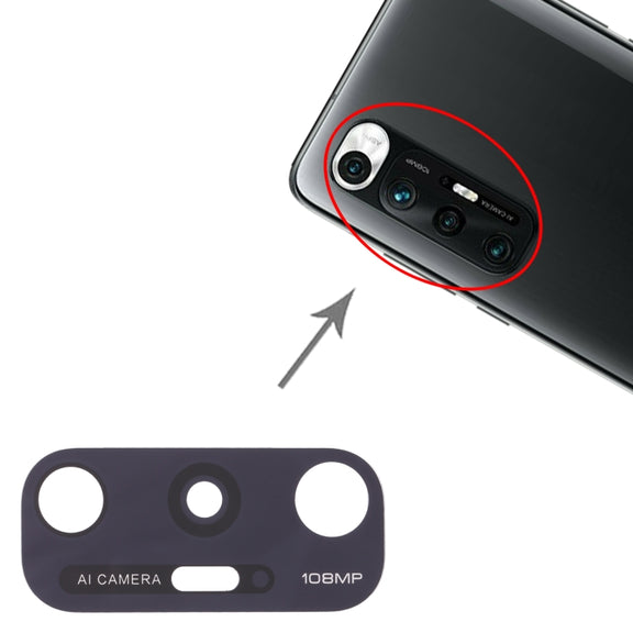 10 PCS Back Camera Lens for Xiaomi Mi 10s M2102J2SC