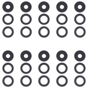 For OPPO Reno6 4G / Reno6 5G / Reno6 Z 10pcs Back Camera Lens