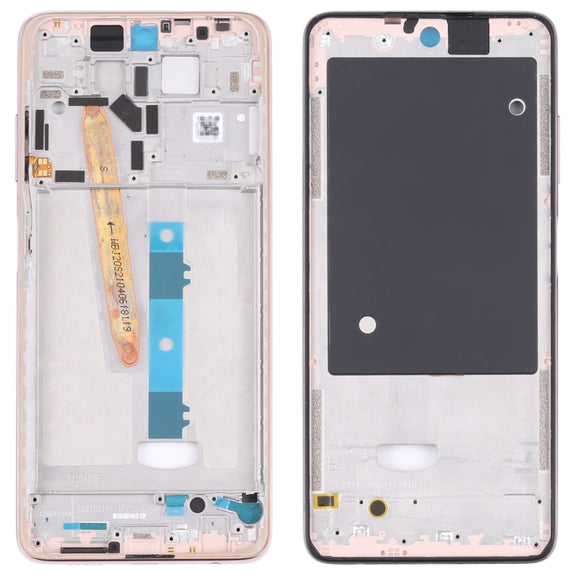 Original Middle Frame Bezel Plate for Xiaomi Poco X3 (Gold)