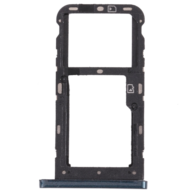 SIM Card Tray + SIM Card Tray / Micro SD Card Tray for ZTE Blade V10 Vita (Green) - For ZTE by PMc TechLife | Online Shopping South Africa | PMc TechLife | Buy Now Pay Later Mobicred