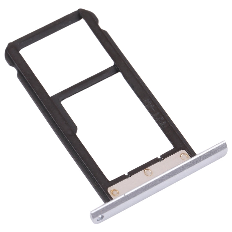 SIM Card Tray + Micro SD Card Tray for ZTE Blade Z Max Z982 (Silver) - For ZTE by PMc TechLife | Online Shopping South Africa | PMc TechLife | Buy Now Pay Later Mobicred