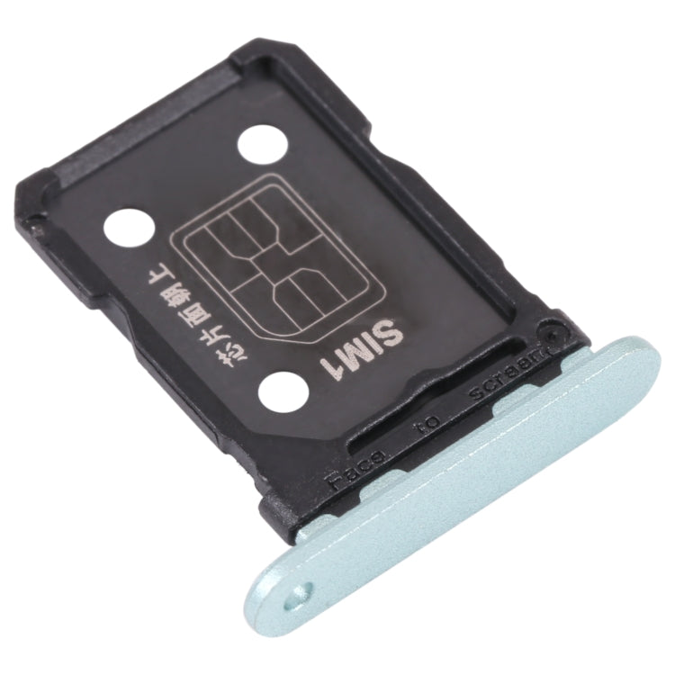 For OPPO Reno6 5G PEQM00 CPH2251  SIM Card Tray + SIM Card Tray (Green) - Card Tray by PMc TechLife | Online Shopping South Africa | PMc TechLife | Buy Now Pay Later Mobicred