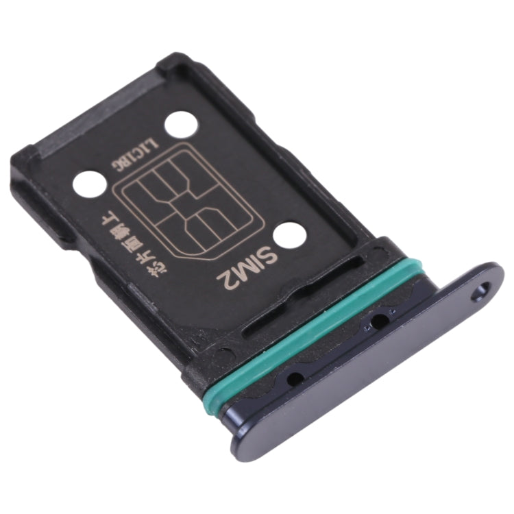 For OPPO Reno5 Pro+ 5G / Find X3 Neo SIM Card Tray + SIM Card Tray(Black) - Card Socket by PMC TechLife | Online Shopping South Africa | PMC TechLife