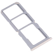 For OPPO A54S CPH2273  SIM Card Tray + SIM Card Tray + Micro SD Card Tray (Gold)