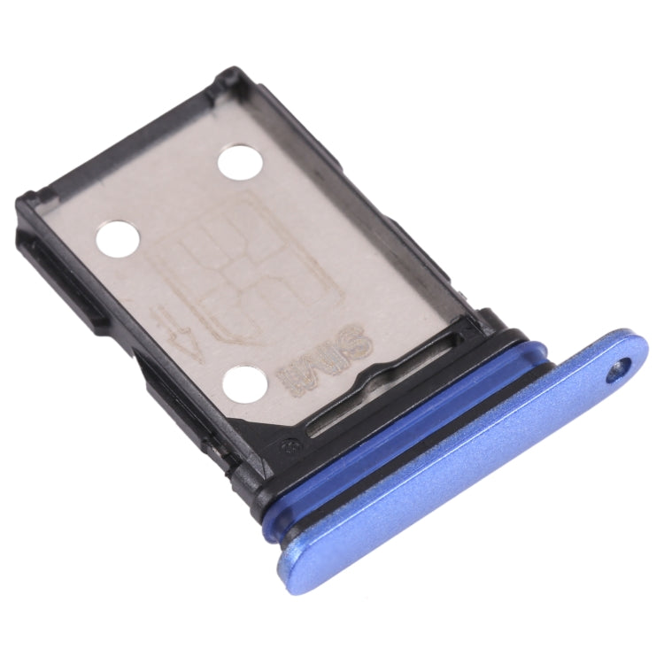 For OPPO Realme X7 RMX2176  SIM Card Tray + SIM Card Tray (Blue) - Card Socket by PMc TechLife | Online Shopping South Africa | PMc TechLife | Buy Now Pay Later Mobicred