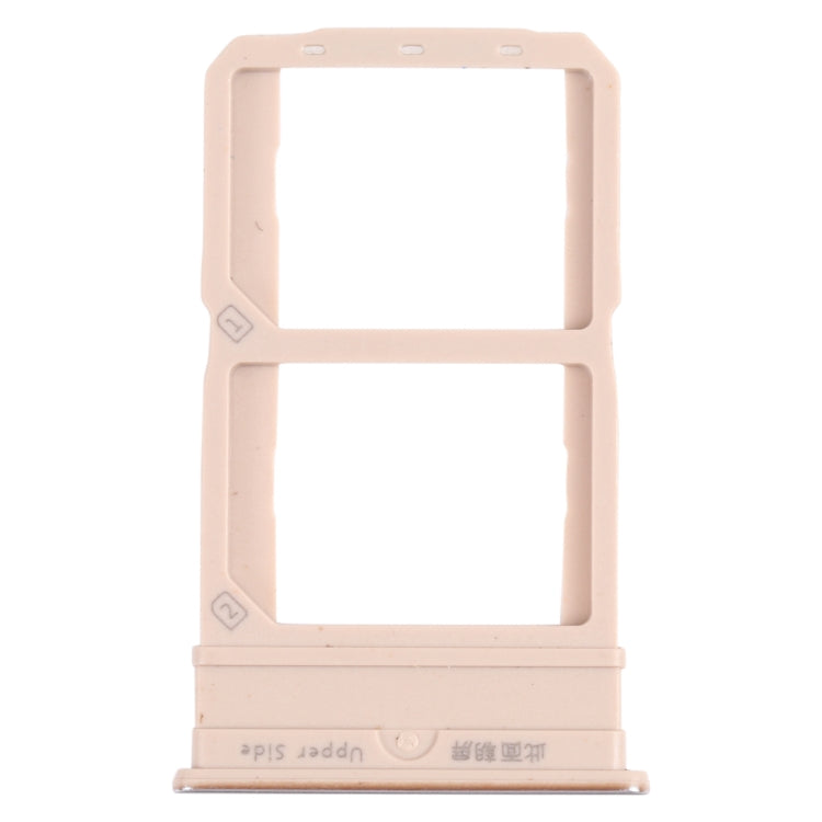 For vivo iQOO Neo5 V2055A SIM Card Tray + SIM Card Tray (Gold) - Card Socket by PMc TechLife | Online Shopping South Africa | PMc TechLife | Buy Now Pay Later Mobicred
