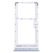 SIM Card Tray + SIM Card Tray / Micro SD Card Tray for Xiaomi Redmi Note 11 (China) 21091116AC / Redmi Note 11T 5G / Poco M4 Pro 5G 21091116AG, MZB0BGVIN(Silver)