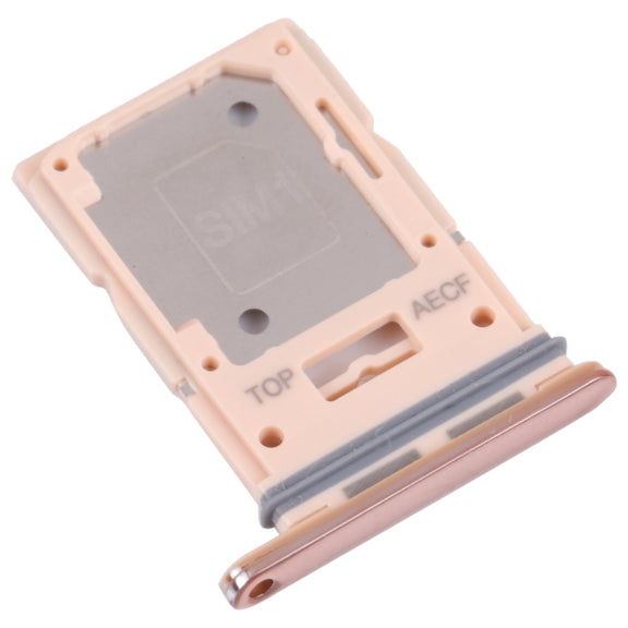 For Samsung Galaxy A53 5G SM-A536B Original SIM Card Tray + SIM Card Tray / Micro SD card tray (Gold)