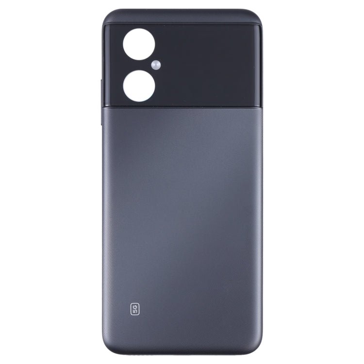 Original Battery Back Cover for Xiaomi Poco M4 5G / Poco M4 5G (India) / Redmi Note 11R(Black) - Back Cover by PMC TechLife | Online Shopping South Africa | PMC TechLife | Buy Now Pay Later Mobicred