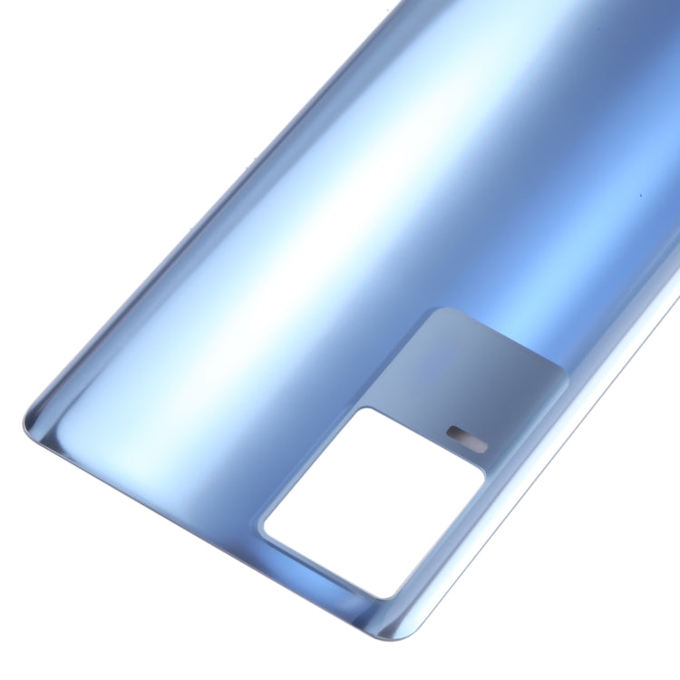 For vivo iQOO 7 V2049A I2009 Glass Battery Back Cover (Blue) - Back Cover by PMC TechLife | Online Shopping South Africa | PMC TechLife | Buy Now Pay Later Mobicred