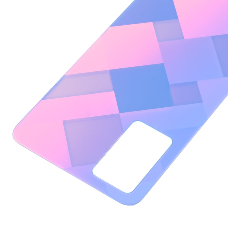 For vivo V21e / Y73 V2059 V2146 V2061 Glass Battery Back Cover (Purple) - Back Cover by PMC TechLife | Online Shopping South Africa | PMC TechLife | Buy Now Pay Later Mobicred