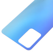 For OPPO Reno7 5G China Glass Battery Back Cover (Blue)