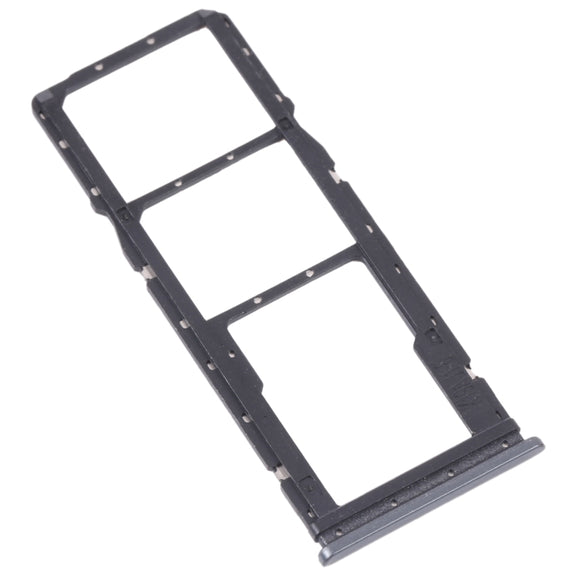 SIM Card Tray + SIM Card Tray + Micro SD card tray for Xiaomi Redmi 10/Redmi 10 Prime/Redmi Note 11 4G/Redmi 10 2022 (Black)