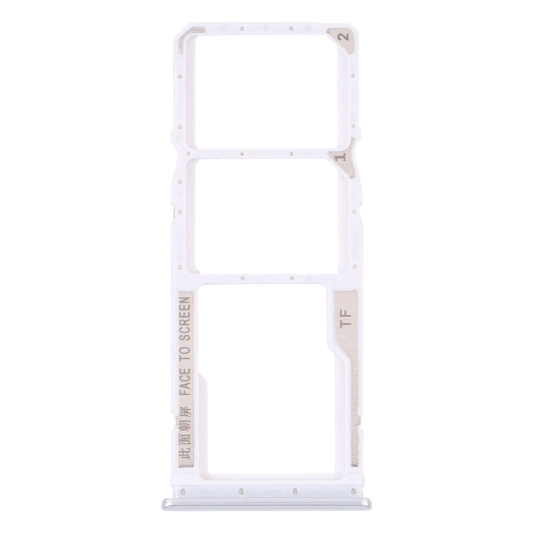 SIM Card Tray + SIM Card Tray + Micro SD card tray for Xiaomi Redmi 10/Redmi 10 Prime/Redmi Note 11 4G/Redmi 10 2022 (White) - Card Tray by PMc TechLife | Online Shopping South Africa | PMc TechLife | Buy Now Pay Later Mobicred