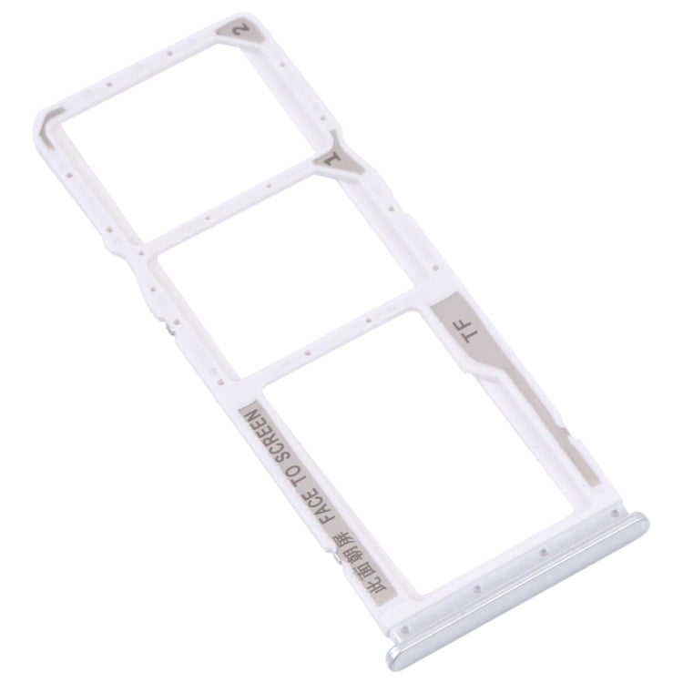 SIM Card Tray + SIM Card Tray + Micro SD card tray for Xiaomi Redmi 10/Redmi 10 Prime/Redmi Note 11 4G/Redmi 10 2022 (White) - Card Tray by PMc TechLife | Online Shopping South Africa | PMc TechLife | Buy Now Pay Later Mobicred