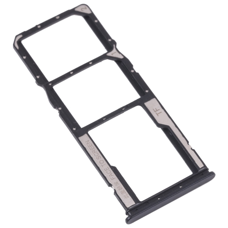 SIM Card Tray + SIM Card Tray + Micro SD card tray for Xiaomi Redmi Note 11 4G / Redmi Note 11S 4G(Black) - Card Tray by PMc TechLife | Online Shopping South Africa | PMc TechLife | Buy Now Pay Later Mobicred