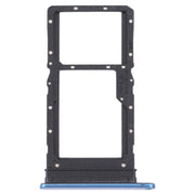 SIM Card Tray + SIM Card Tray / Micro SD Card Tray for Honor Play 30 Plus(Blue)