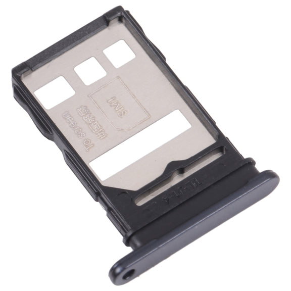 SIM Card Tray + SIM Card Tray for Honor 60 (Black)