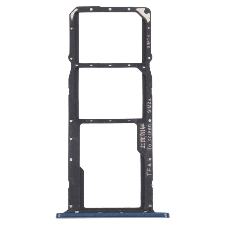 SIM Card Tray + SIM Card Tray + Micro SD Card Tray for Honor Play 8(Green) - Card Socket by PMc TechLife | Online Shopping South Africa | PMc TechLife | Buy Now Pay Later Mobicred