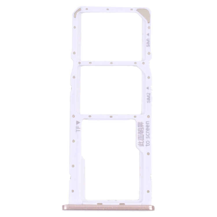 SIM Card Tray + SIM Card Tray + Micro SD Card Tray for Honor 7C (Gold) - Card Socket by PMc TechLife | Online Shopping South Africa | PMc TechLife | Buy Now Pay Later Mobicred